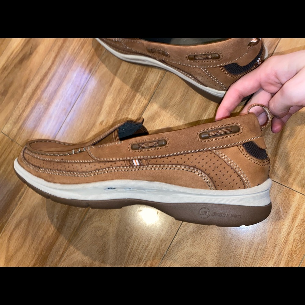 Clark loafers